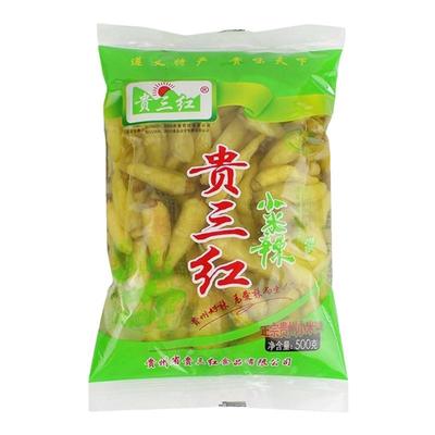 酸泡椒贵三红袋装贵州遵义
