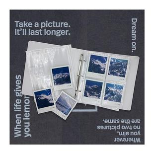宝丽来收纳相册 160张活页容量 sx70 600 itype富士5寸wide拍立得