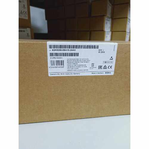 议价西门子6GK5208-0BA10-2AA3全新原装交换机X208 以太网 RJ45端