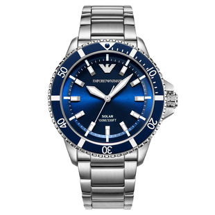 【新年礼物】Armani阿玛尼手表男世界探索者潜水表太阳能AR11697
