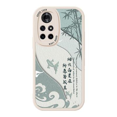 适用华为Nova8的手机壳硅胶nove8Pro小羊皮8SE活力版鼎桥n8Por中国风Pr0全包nava防摔novo保护套n0va女款navo