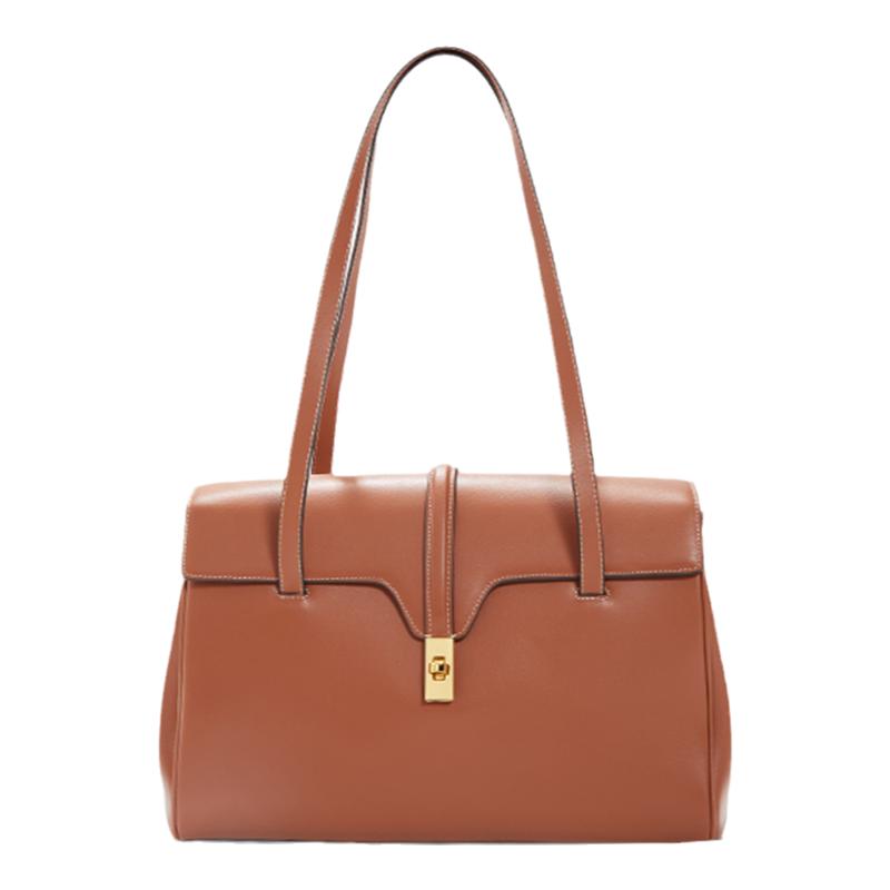 真皮soft16托特包包女高级感腋下包2025新款通勤大容量包包