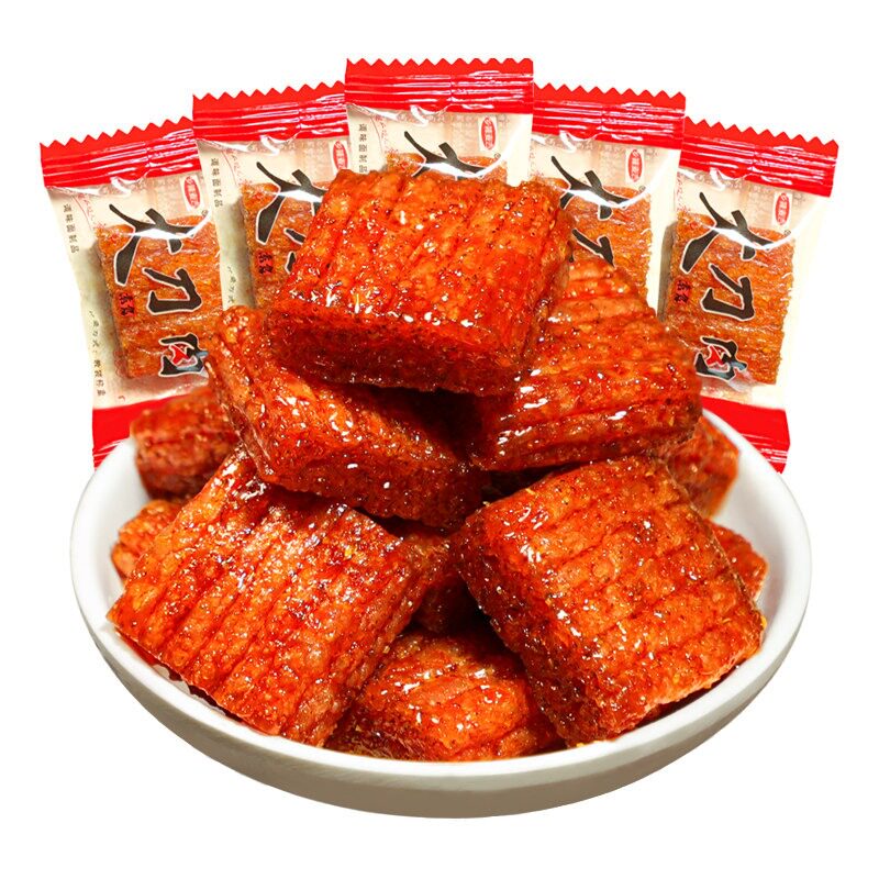 辣派兄弟素大刀肉辣条怀旧小零食