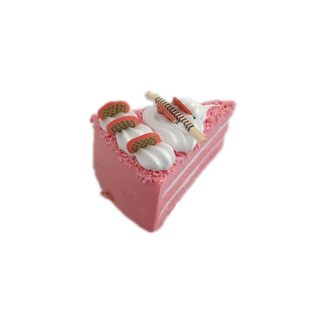 仿真蛋糕模型三角形面包假食物道具新款水果店摆设挂件装饰品玩具