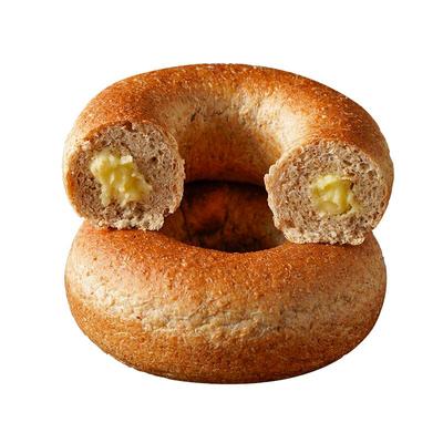 康泉全麦奶酪夹心贝果面包