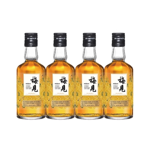 梅见青梅酒12度桂花酒低度微醺梅子酒晚安果酒150ml*4瓶伴手礼