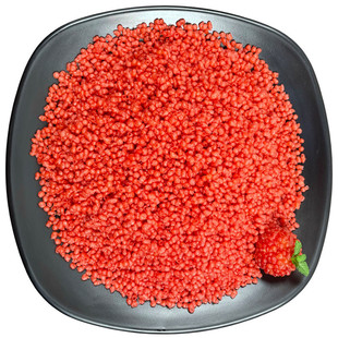 梁某人正品脆花粒荔枝虾球原料天妇罗红色翠花颗粒妃子笑工厂直销