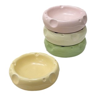 大口径陶瓷狗碗慢食碗防噎狗食盆防止黑下巴猫碗猫咪喝水碗慢食盆
