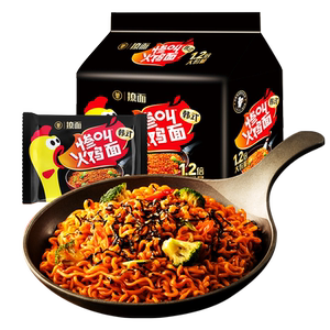 【直播推荐】单身粮火鸡面172g*4包