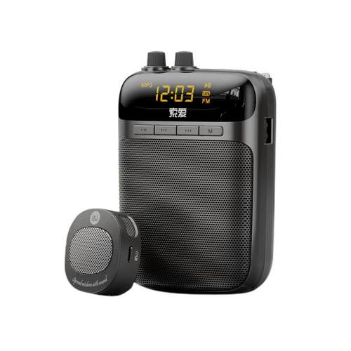 索爱S318无线领夹小蜜蜂教师专用扩音器上讲课麦克风喇叭机扬声器