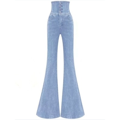 超高腰紧身黑色2025秋季新款长裤