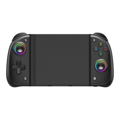 LinYuvo联游switch直插式游戏手柄炫彩RGB灯背键金属摇杆左右手柄