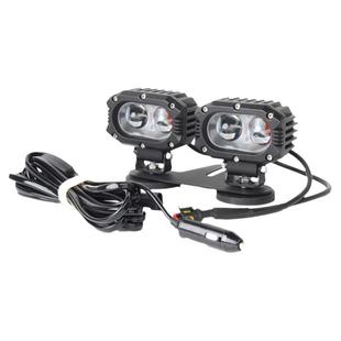 汽车LED射灯超亮开道外置强光车顶磁吸点烟器透镜聚光货车黄雾灯