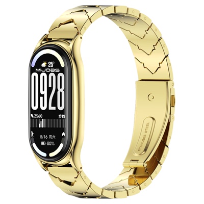 适用小米手环10/9/8表带金属腕带