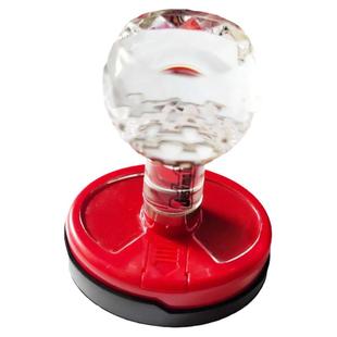 水晶光敏章TN光敏印章壳更换底盖壳子章印卡环印垫红色外壳章盖子