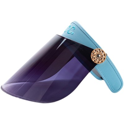 骑电动车防晒时尚空顶遮阳帽夏天