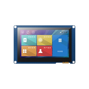 淘晶驰X3 4.3寸系列触摸屏TJC4827X343_011X串口智能屏 HMI串口屏