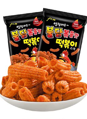YEM韩国甜辣酥脆辣炒火鸡味薯条