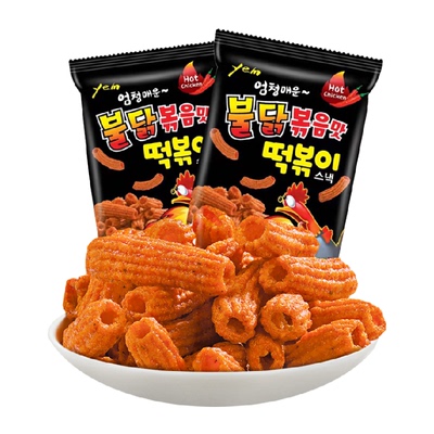 YEM韩国甜辣酥脆辣炒火鸡味薯条