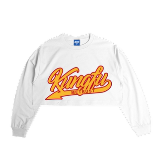 蜜丘琳国潮女装JAZZ爵士舞街舞嘻哈舞中国功夫KUNGFU露脐长袖T恤