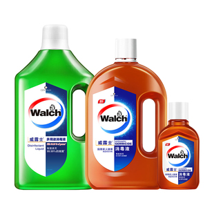 威露士洗衣消毒液家用衣物地面清洁杀菌多用途800ml1L消毒水60ml