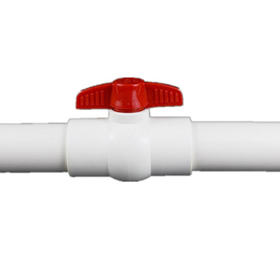 PVC球阀全塑20塑料25给水管阀门止水阀32 40 50 63 75 90 110 160