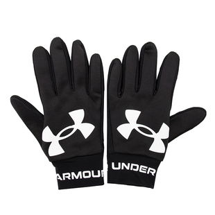安德玛UA男女秋 保暖防寒触屏飞盘手套跑步骑行户外训练运动护具