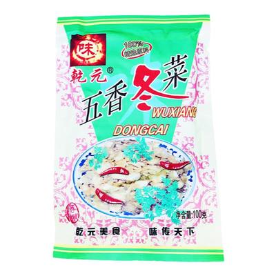 五香冬菜朝鲜面油丝面配菜
