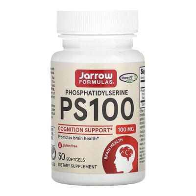 jarrow美国杰诺PS100磷脂酰丝氨酸脑黄金脑动力脑活素帮助大脑健