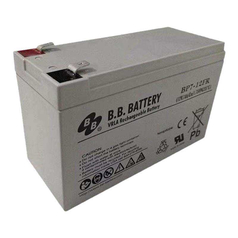 BB美美蓄电池原装正品BP7-12FR 12V7AH通讯电力医疗设备精密仪器