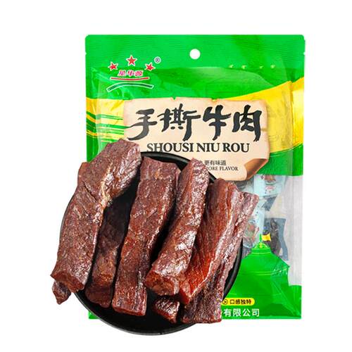 星华源牛肉干458g*2包正宗内蒙古特产风干手撕牛肉干散称独小包装