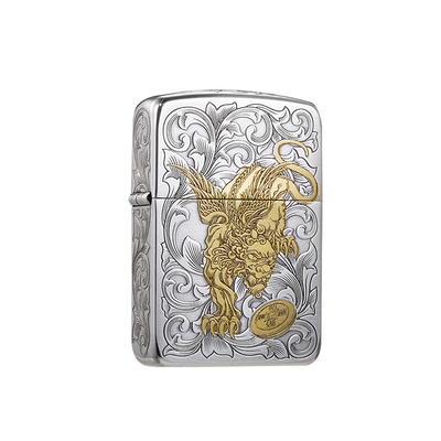 zippo打火机复刻双色财色双收