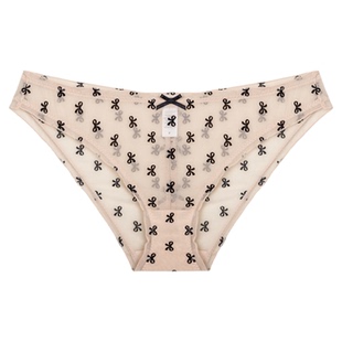 维多利亚多培尔性感蕾丝低腰内裤女少女风镂空纯欲无痕透气三角裤