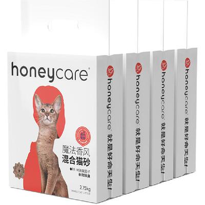honeycare混合猫砂长效除臭