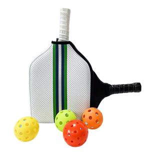 Pickleball匹克球包保护套防摔拉链球拍套潜水料皮克球拍套球拍包