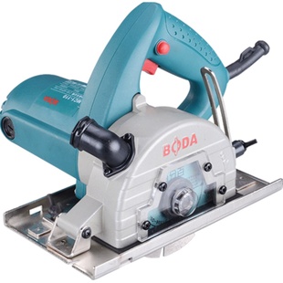 博大切割机无尘锯云石机小型木工手提锯吸尘水电开槽无尘切割