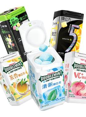 绿箭口香糖立方40g一箭清新