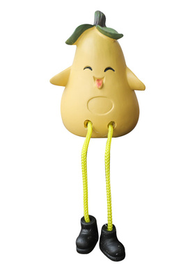 可爱少女心家居装饰品树脂水果吊脚娃娃摆件创意桌面小摆设品礼物