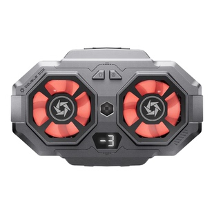 直播专用手机散热器静音双风扇背夹一体带支架半导体制冷降温神器主播游戏适用苹果小米黑鲨iqoo红魔