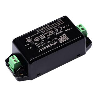 明纬MPM-30医疗开关电源30W 3.3/5/12/15/24/48V 端子型ST