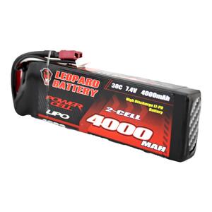 豹牌锂电池4000MAH 30C 7.4V/2S HSP无限 山鼠727无刷漂移 5C快充