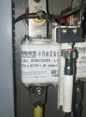 议价西整快熔 RS4 AC 500V/250A L1C0N  h40 半导体设备保护用熔