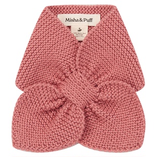 6Z Little家现货Misha Puff FW25秋冬男女宝针织帽围脖斗篷单肩包