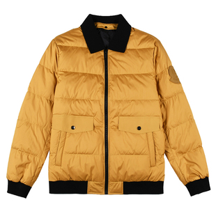 雷迪波尔羽绒服男士冬季新款轻薄短款可取翻领90白鸭绒保暖外套男