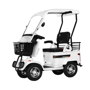 小巴士E20电动四轮车接送孩子电瓶车老年代步车景区观光车老头乐