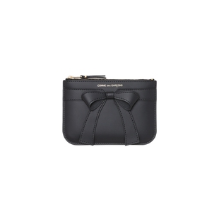 IT CDG COMME des GARCONS Wallet女款拉链钱包时尚质感皮质卡包