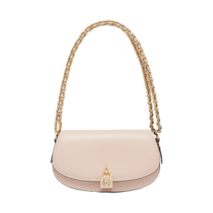 【保证】Michael Kors/MK Mila链条包牛皮革腋下包单肩包