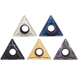 内孔三角刀粒TCMT11刀片镗孔数控倒角刀片TCGT110204车钢件不锈钢