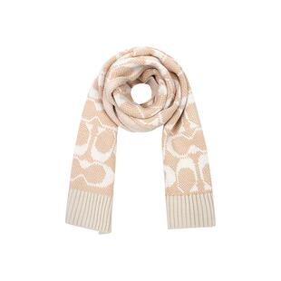 【自营】COACH/蔻驰 奥莱款经典标志字母围巾丝巾29CO100441奢侈