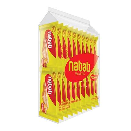 纳宝帝丽芝士威化饼干500g巧克力饼干好吃解馋小零食独立小包装